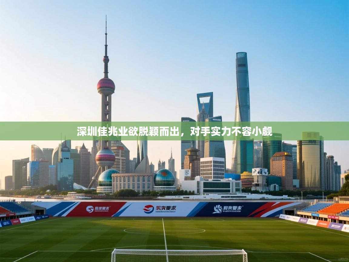 深圳佳兆业欲脱颖而出,对手实力不容小觑 第1张